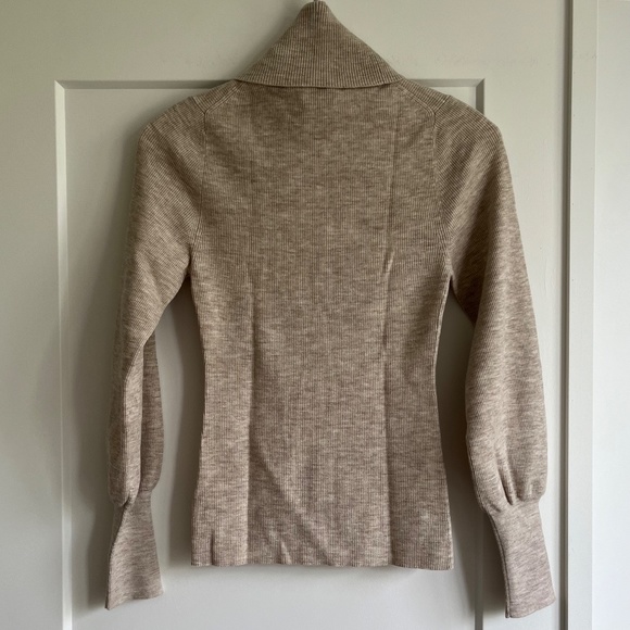 Aritzia Wilfred⎜POSITANO TURTLENECK⎜HEATHER SOOT - Picture 12 of 13
